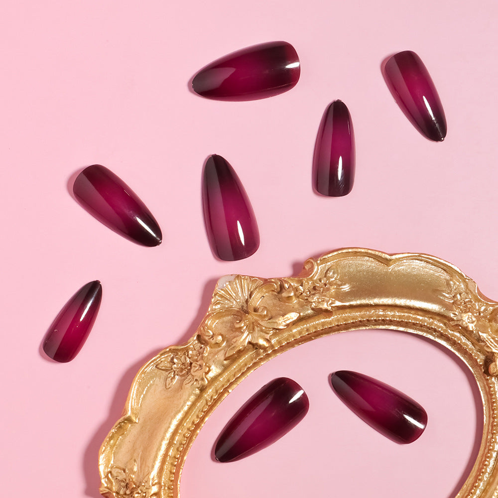 Premium Glossy Stiletto Press-On Nail Tips Kalsten
