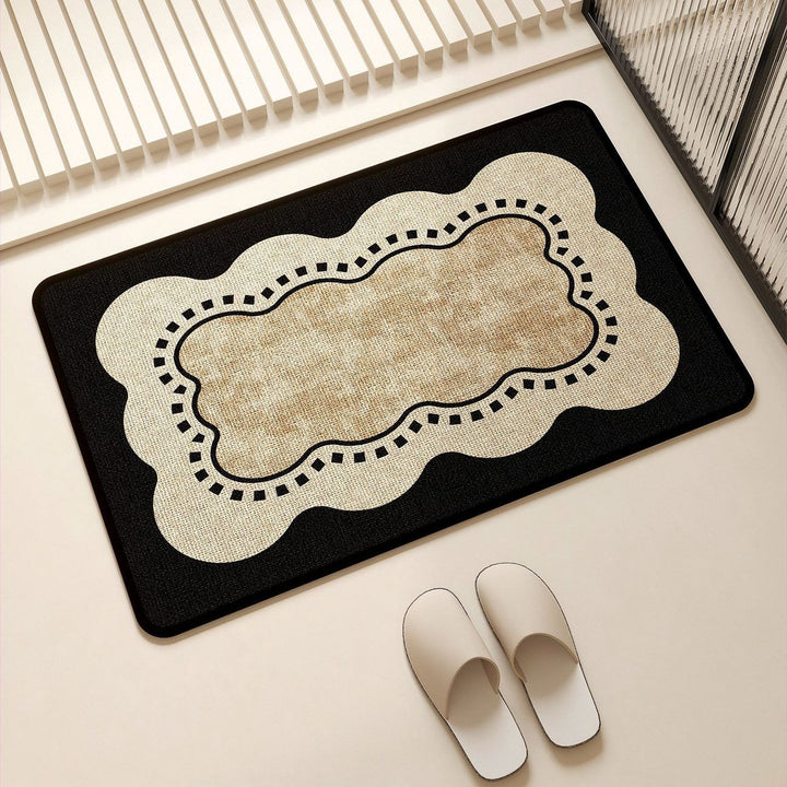 Soft Textured Decorative Bath Mat Kalsten