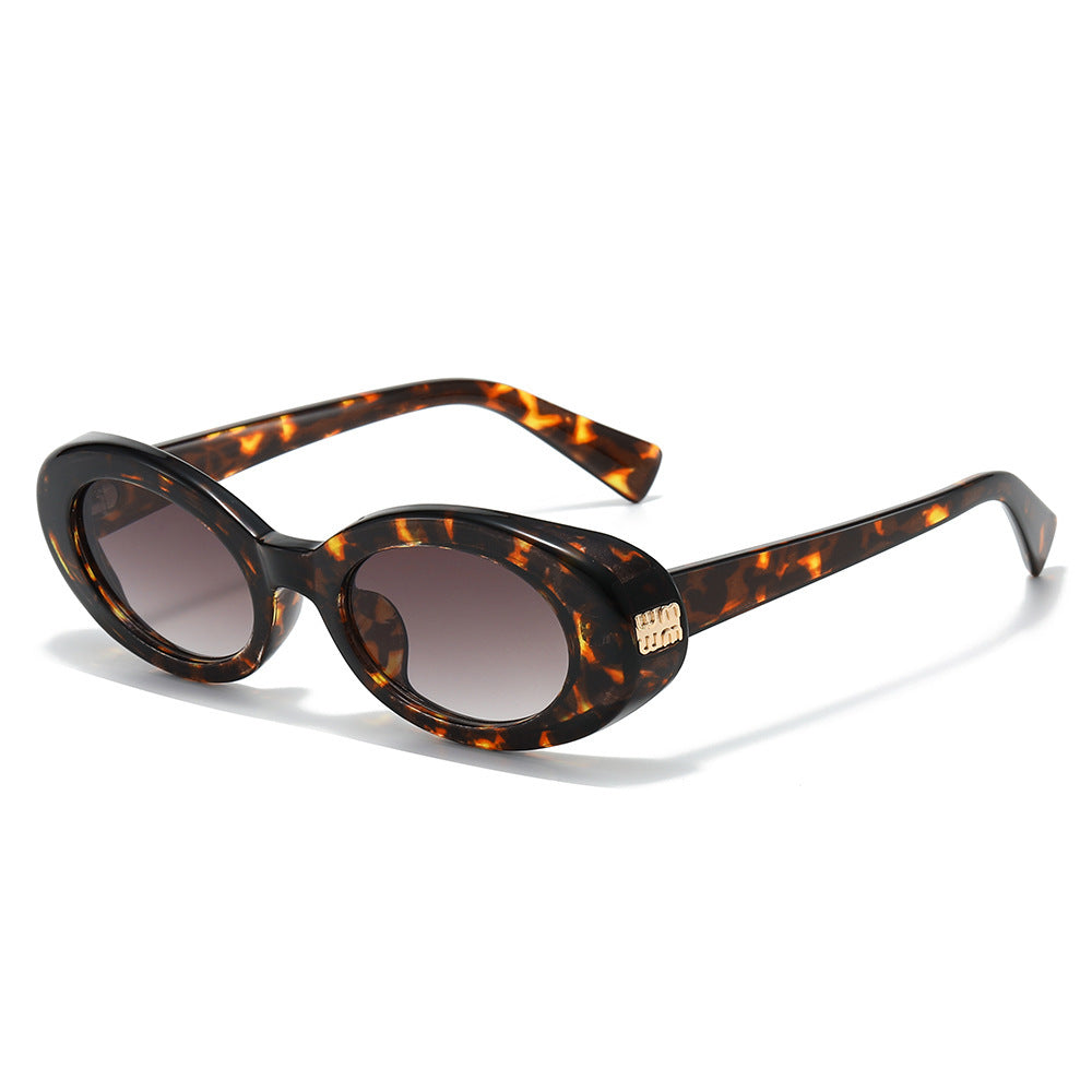 Statement Oval Frame Sunglasses Kalsten