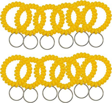 Colorful Hair Tie Keychain Set Kalsten