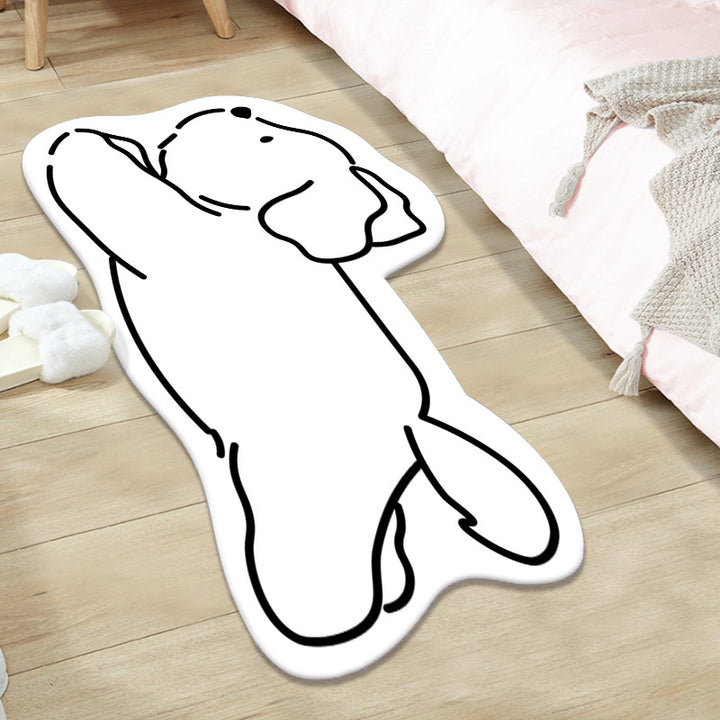 Cat-Themed Plush Area Kalsten