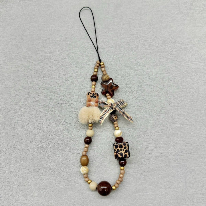 Decorative Beaded Charm Keychain Kalsten