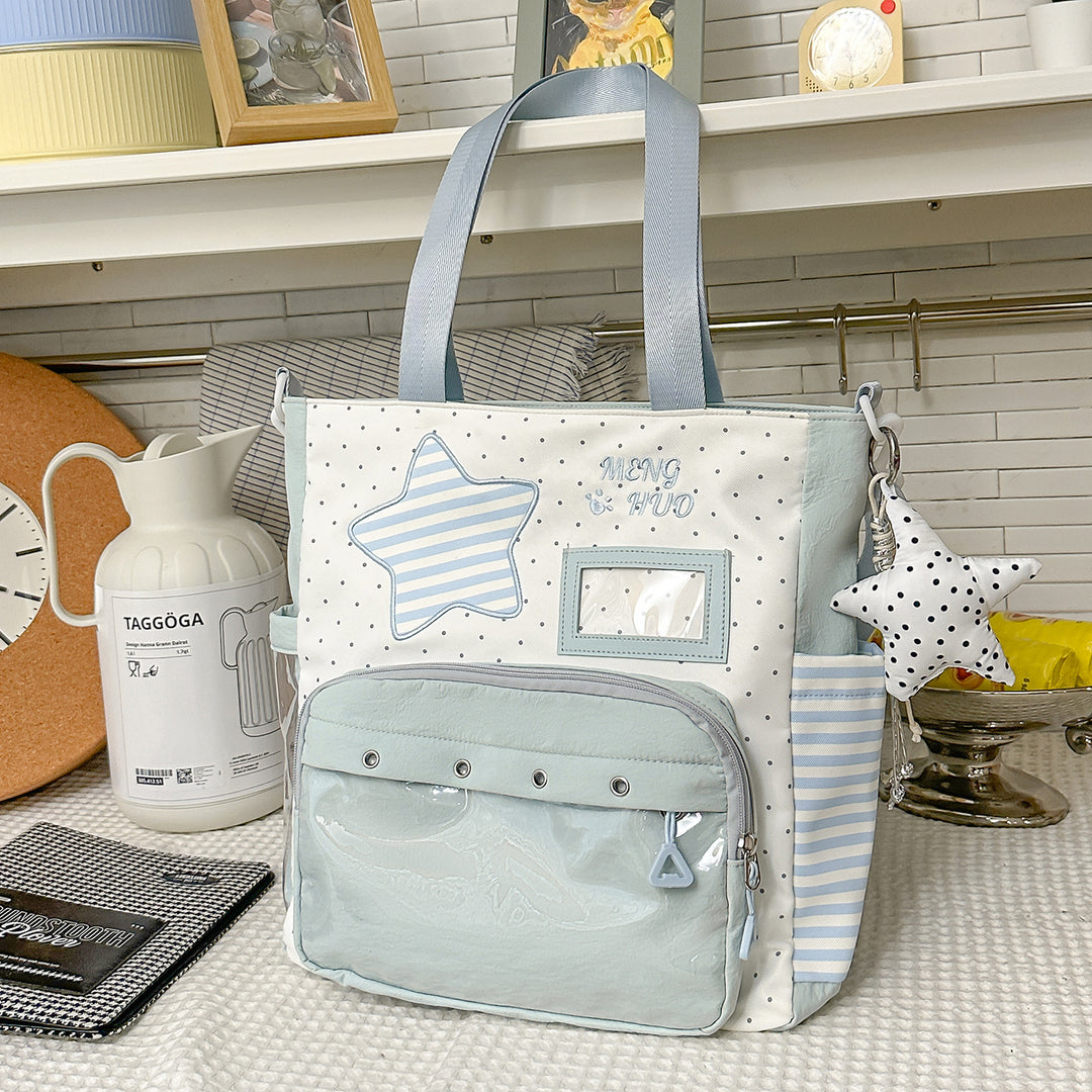 Fun-Themed Star Print Backpack Kalsten