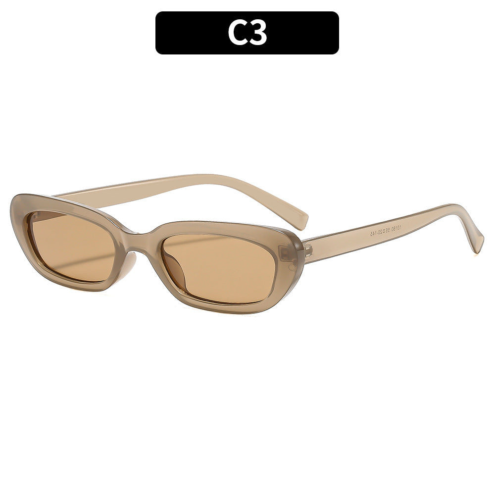 Fashion-Forward Vintage Rectangle Sunglasses