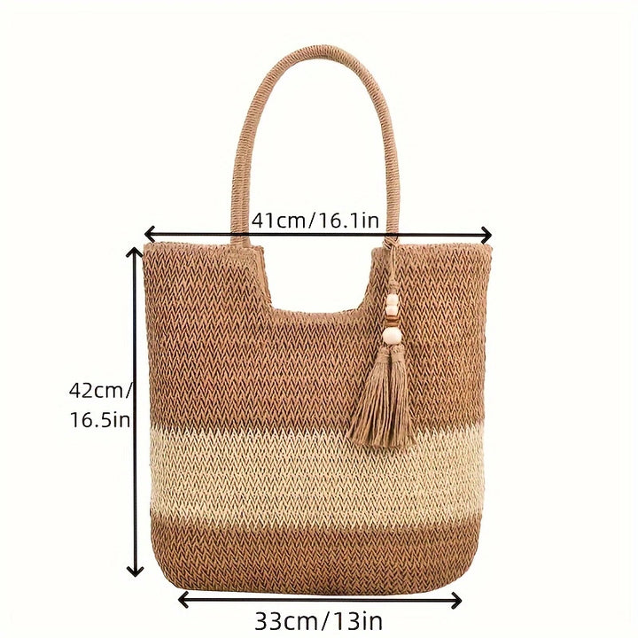 Trendy Braided Tote Bag Kalsten