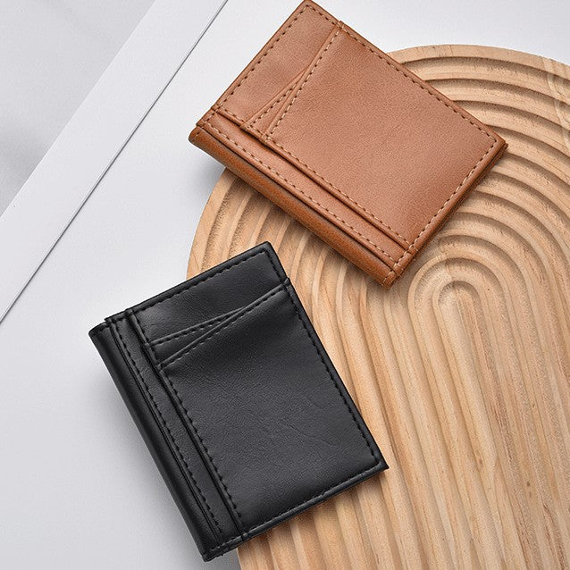Premium Leather Slim Card Holder Kalsten