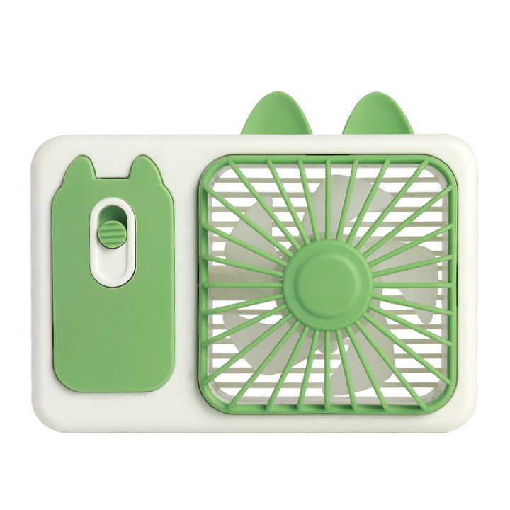 Women's Portable Hand Fan with Integrated Spray Function Kalsten