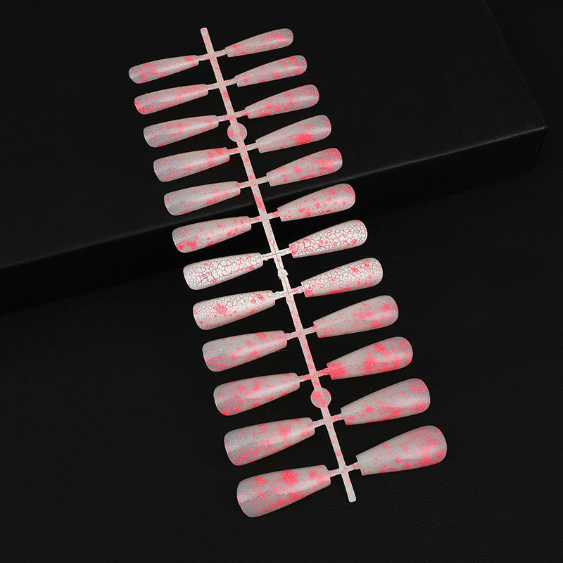 Artificial nails with delicate floral design Kalsten