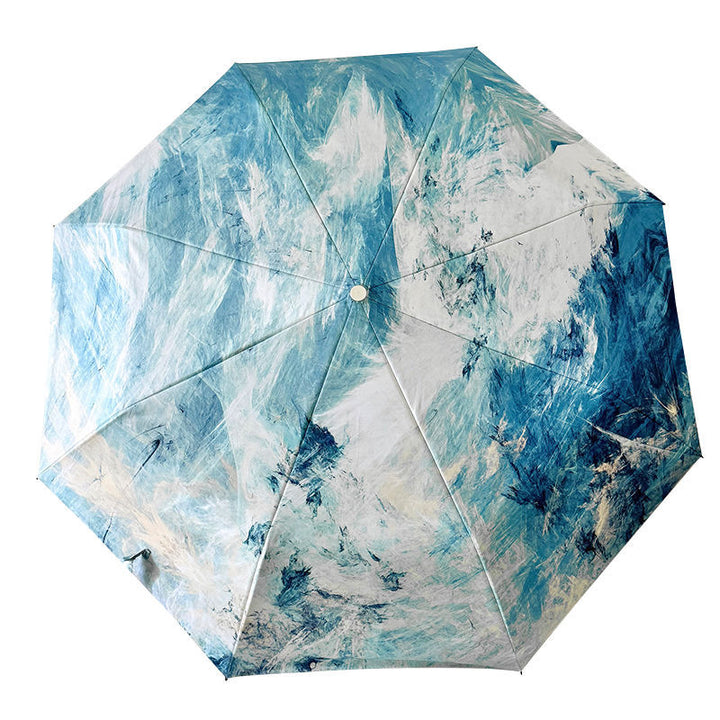 Women Foldable Umbrella with Waterproof Kalsten Design