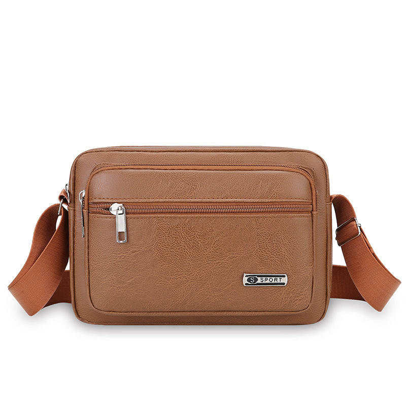 Premium Leather Messenger Bag Kalsten