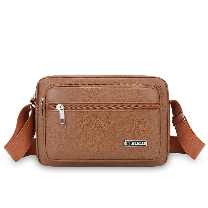 Premium Leather Messenger Bag Kalsten