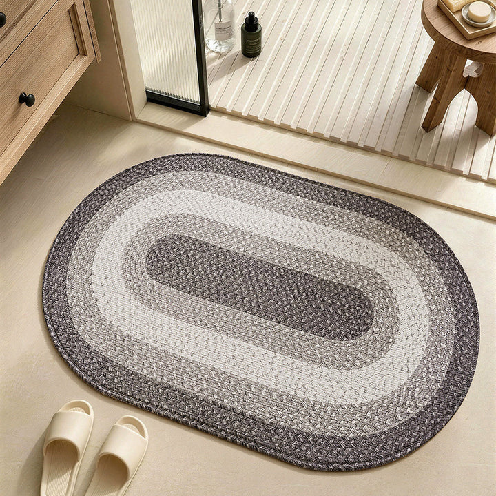 Natural Fiber Bath Rug Kalsten