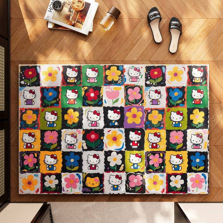 Playful Character-Themed Area Mat