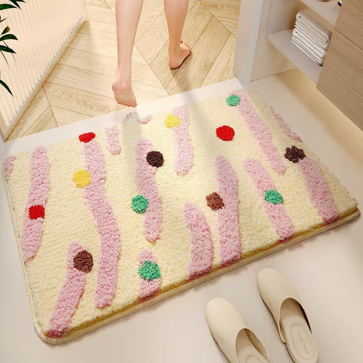Abstract Pattern Bath Mat