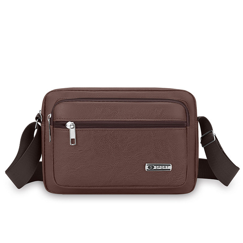 Premium Leather Messenger Bag Kalsten
