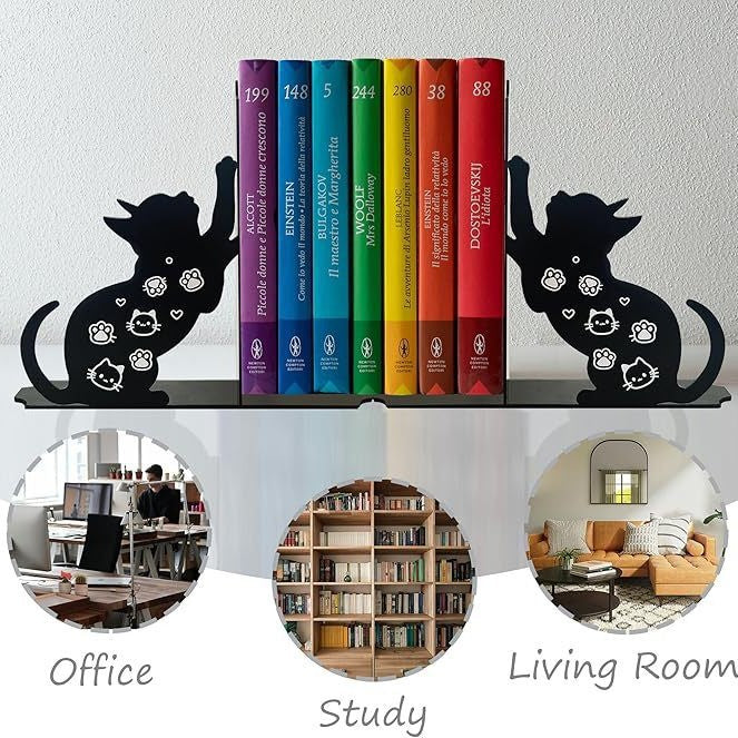 Decorative Cat Bookends