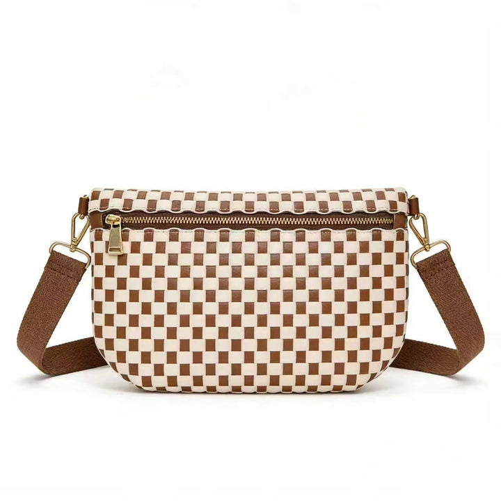 Stylish Woven Crossbody Bag Kalsten