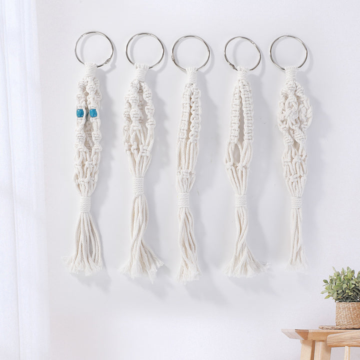 Key jewelry with macrame design Kalsten