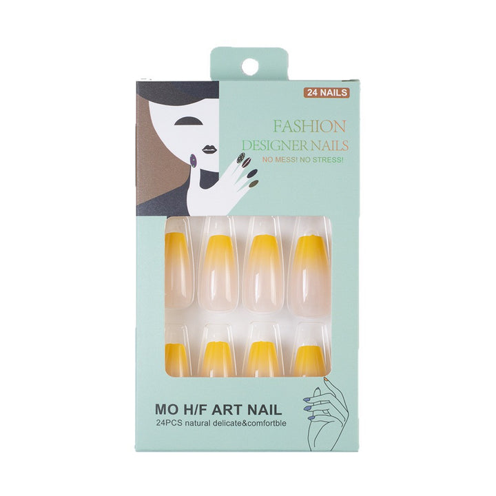 Acrylic Nail Set with Ombre Effect Kalsten