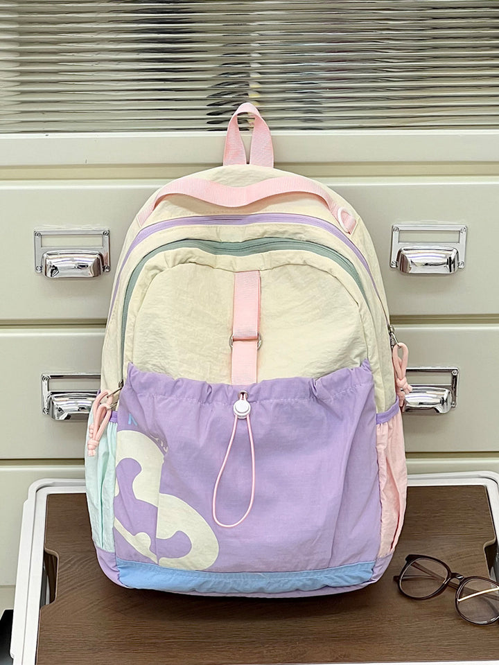 Trendy Color-Block Backpack Kalsten