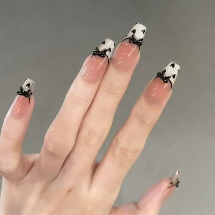 Decorative Glittery Press-On Nail Tips Kalsten