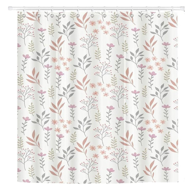 Floral Print Shower Curtain Kalsten