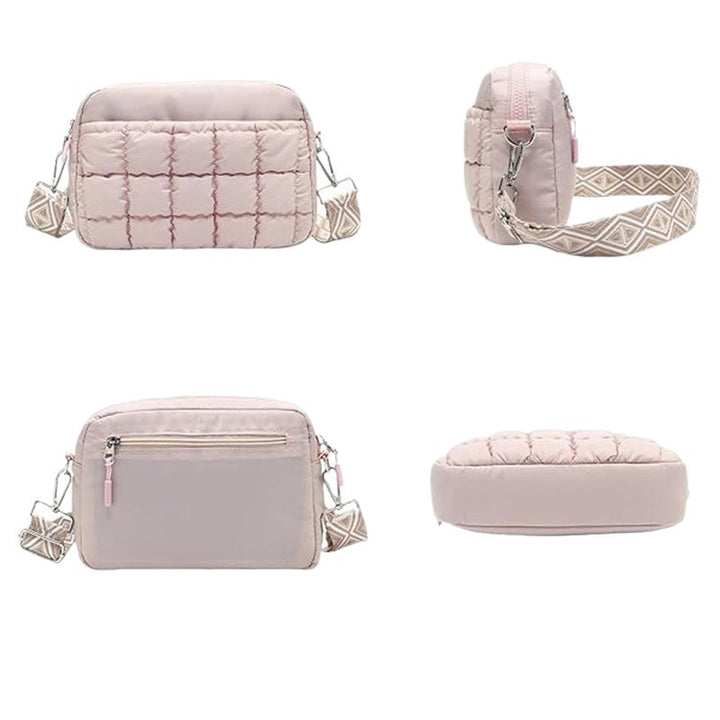 Fashionable and Versatile Shoulder Bag with Padded Design Kalsten