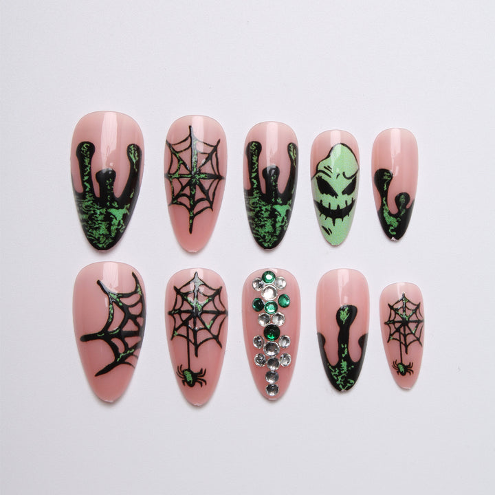 Creative Nail Art Set with Halloween Motifs Kalsten