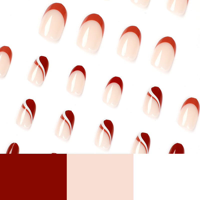 Artful nail decoration with elegant gradient and gloss Kalsten