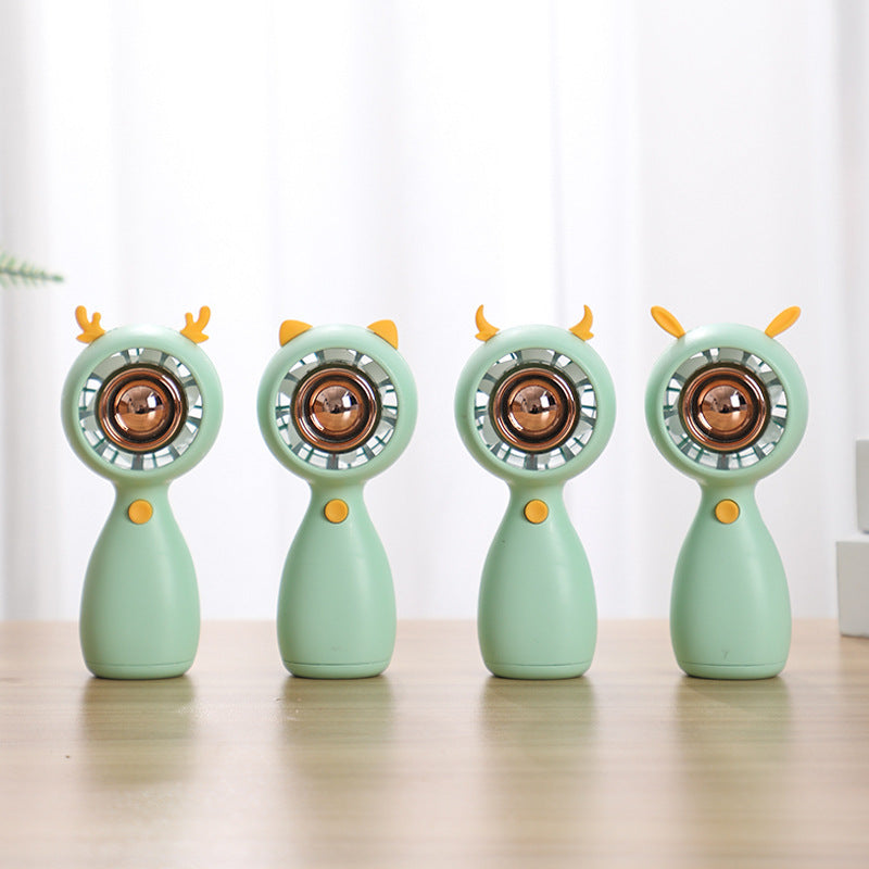Mini Portable Animal-Themed Handheld Fan Kalsten