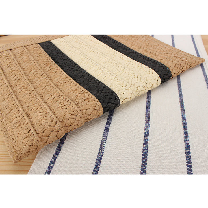 Elegant Shoulder Bag in Modern Striped Design Kalsten