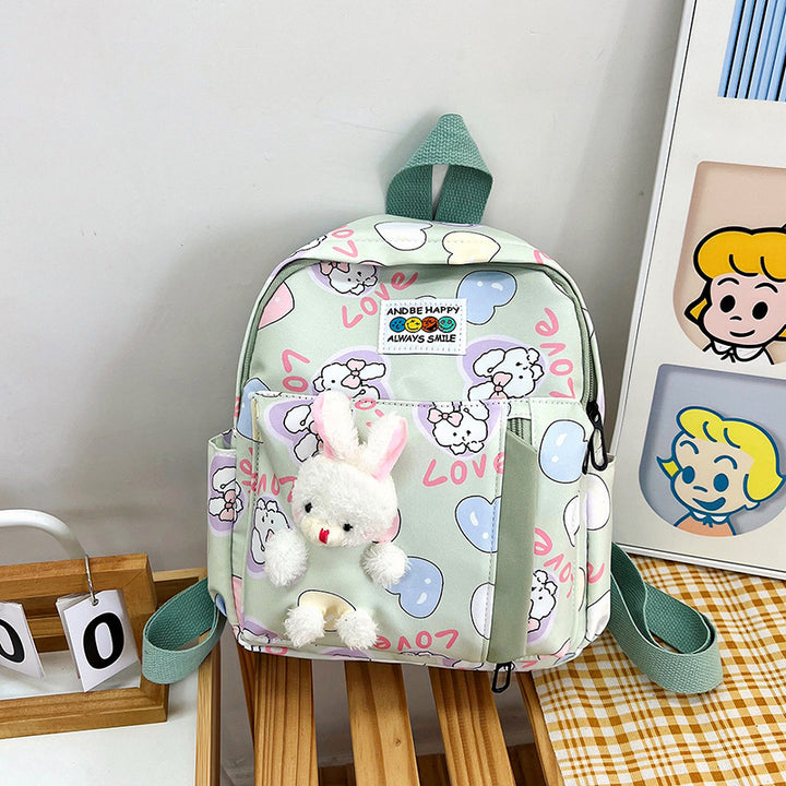 Cute Plush Bunny-Themed Mini Backpack Kalsten