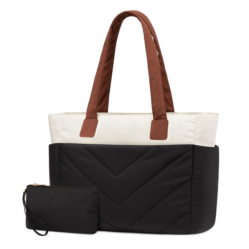 Elegant and Functional Tote Bag with Removable Interior Compartment Kalsten