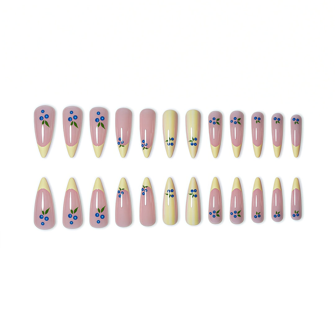 Elegant Artistic Stiletto Nail Art Extensions Kalsten