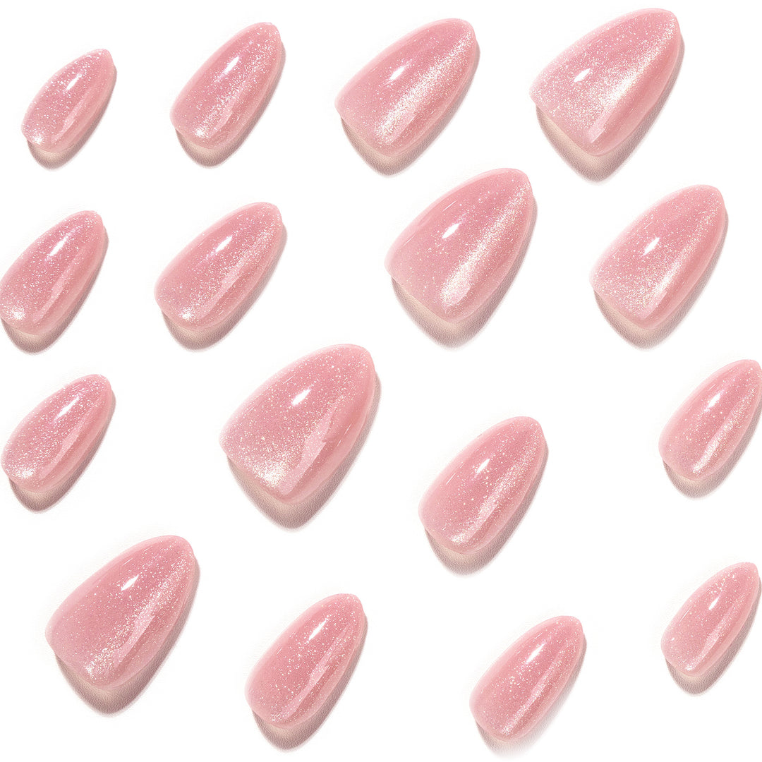 Sparkling Nail Art with elegant high-gloss finish Kalsten