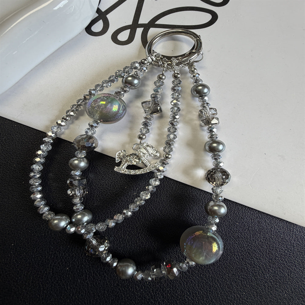 Elegant Beaded Keychain Holder Kalsten 1790135561