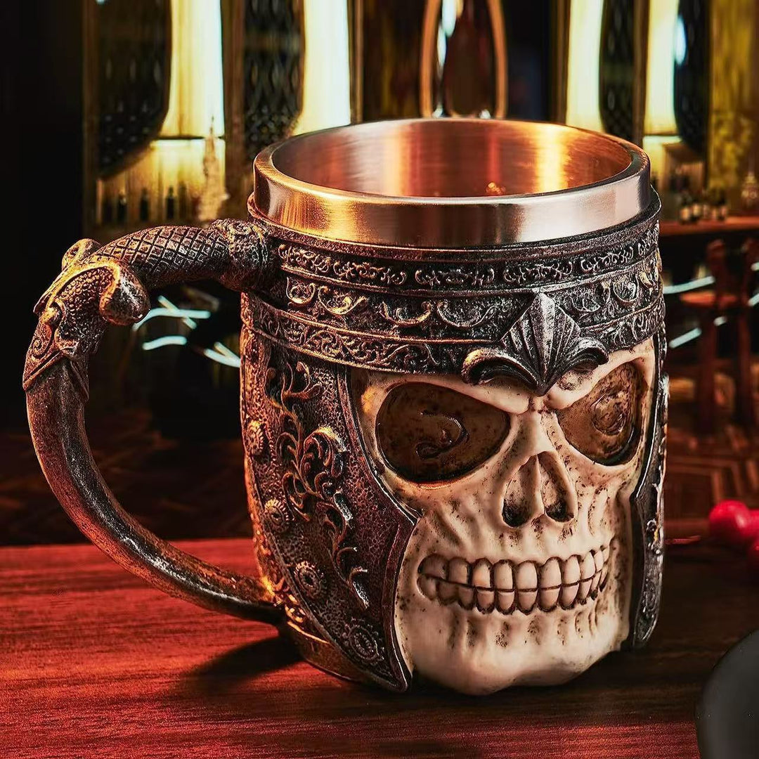 Beer mug with skull design Kalsten