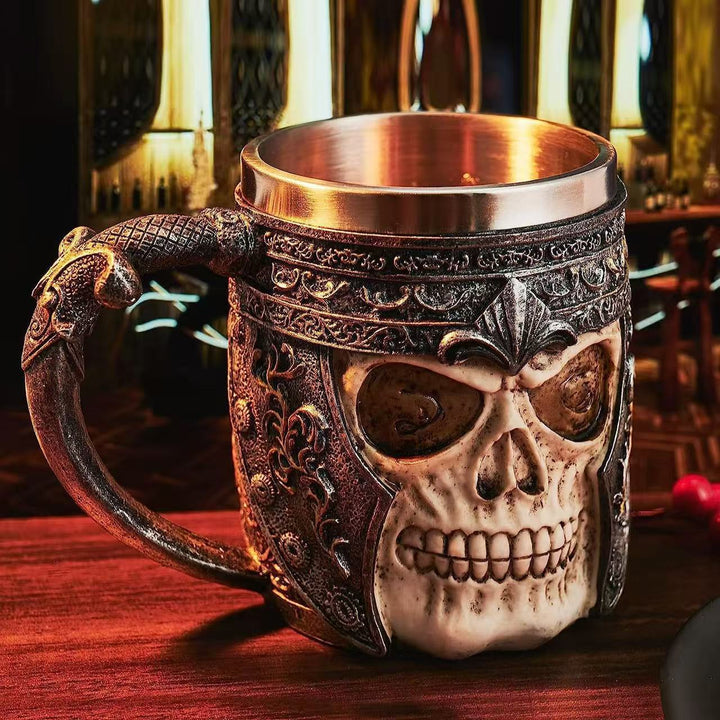 Beer mug with skull design Kalsten