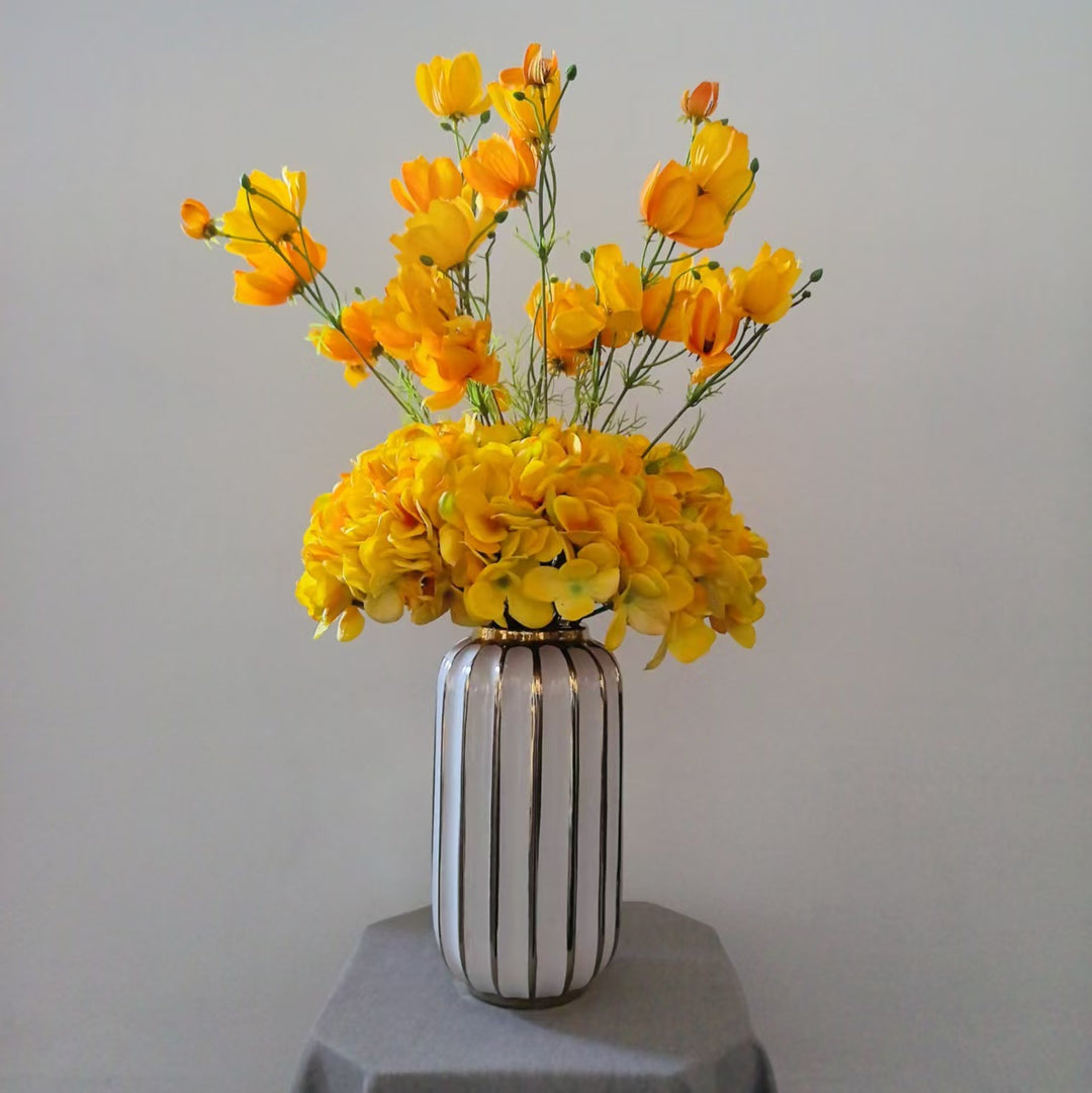 Lifelike Floral Arrangement