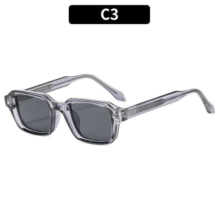 Contemporary Square Frame Sunglasses