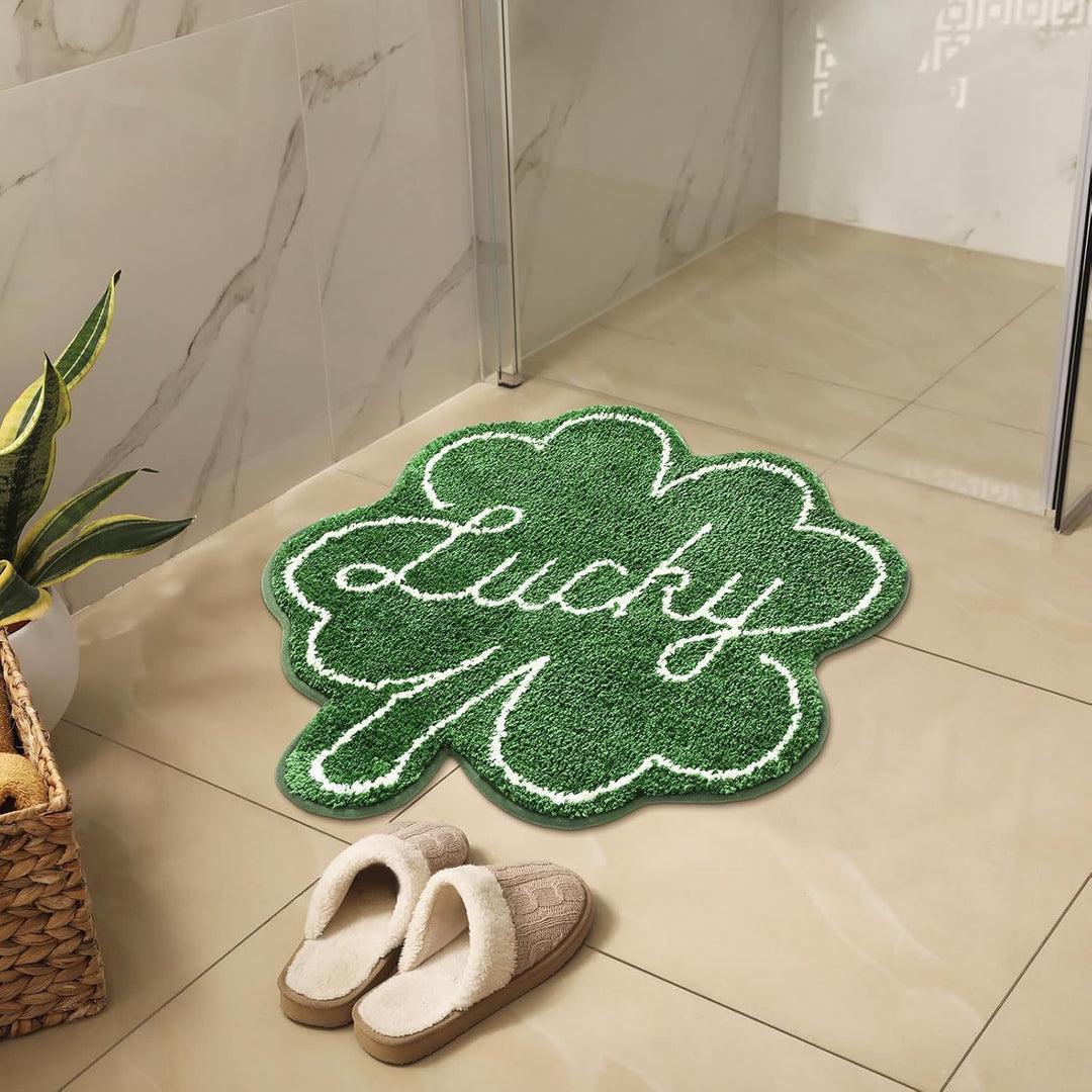 St. Patrick's Day Themed Plush Bath Mat