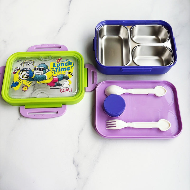 Cartoon-Themed Lunch Bento Box