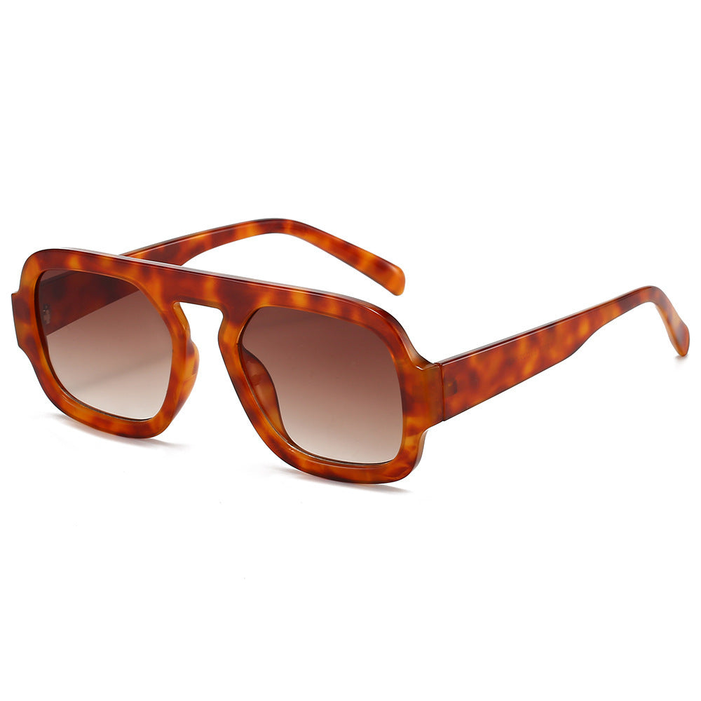 Oversized Geometric Lens Sunglasses Kalsten