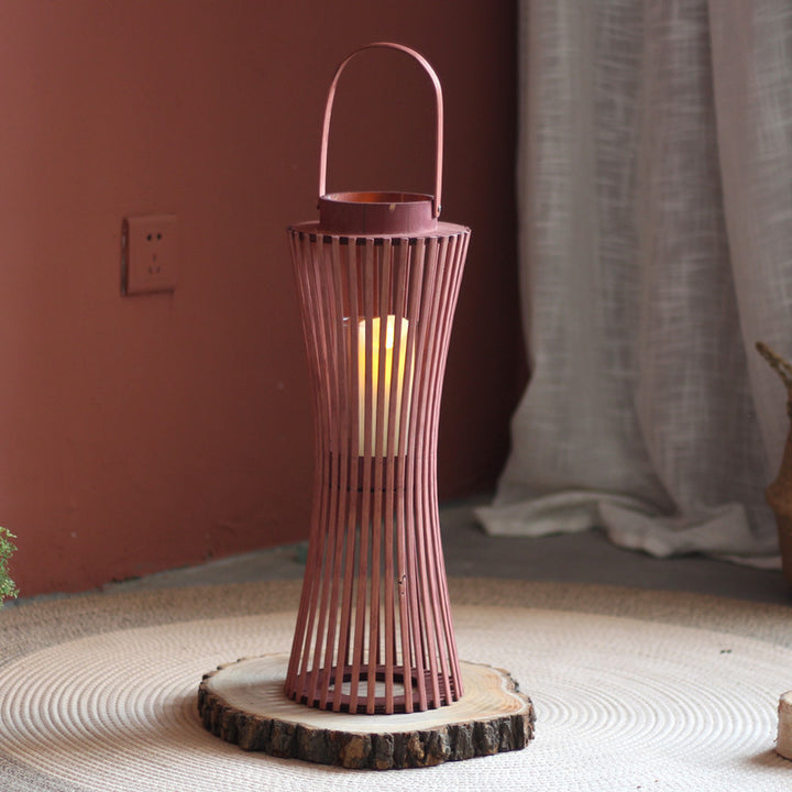 Modern lantern with braided design Kalsten