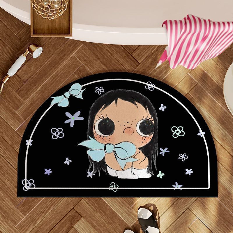 Cartoon Themed Bath Mat