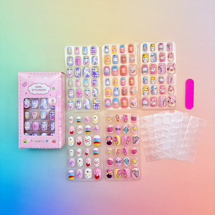 Creative Cartoon Nail Art Sticker Set Kalsten