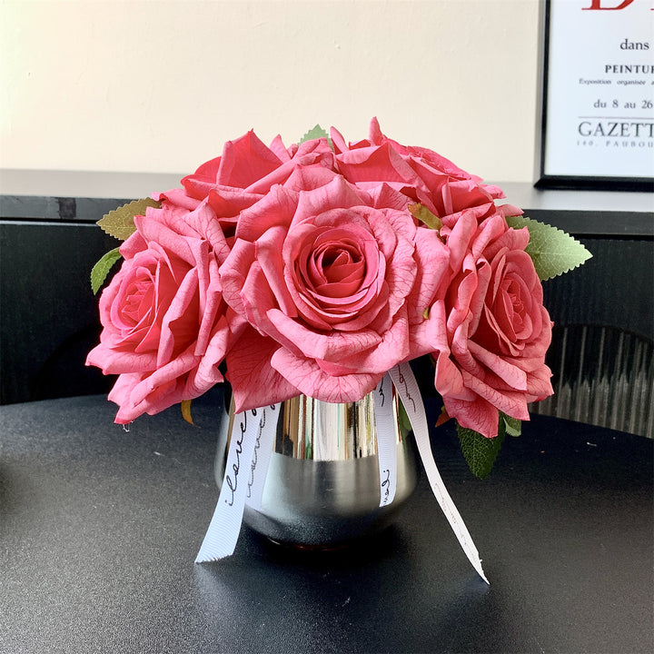 Elegant Silk Flower Bouquet