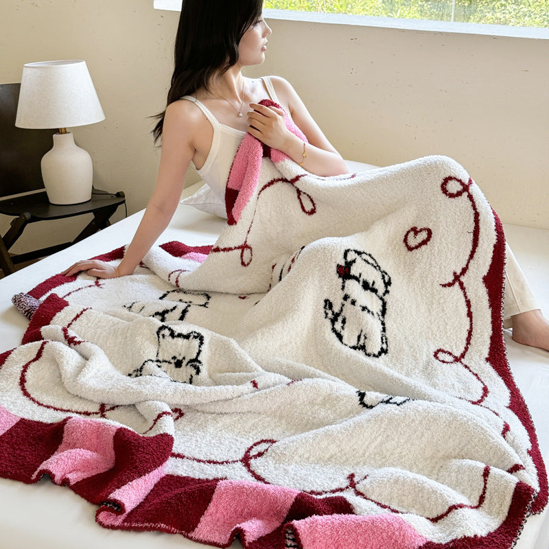 Artistic Castle Print Blanket