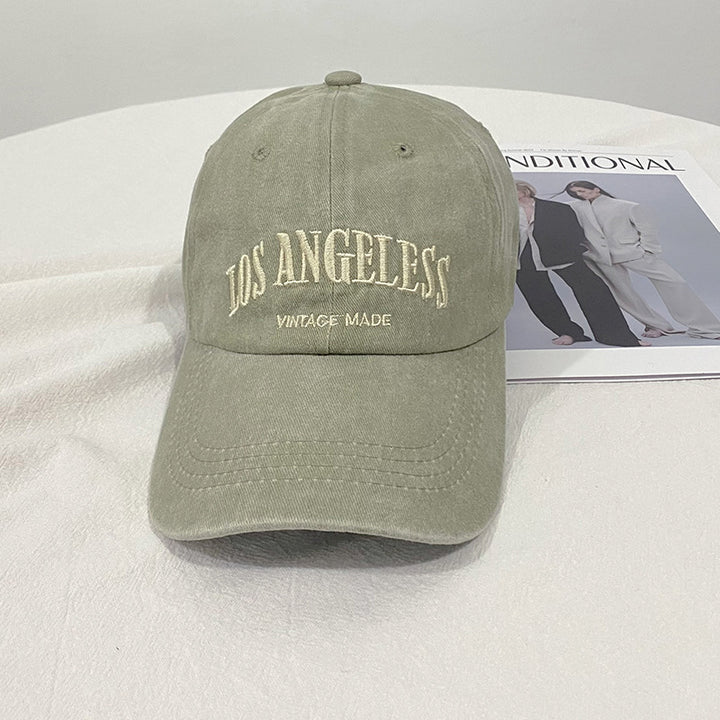 Vintage-Inspired Cotton Baseball Cap