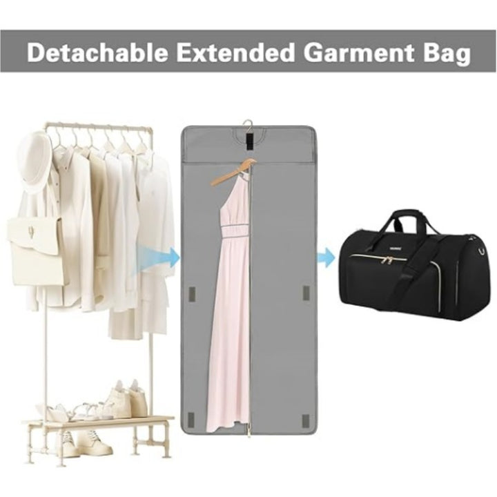 Multifunctional Business Bag with Integrated Suit Compartment Kalsten
